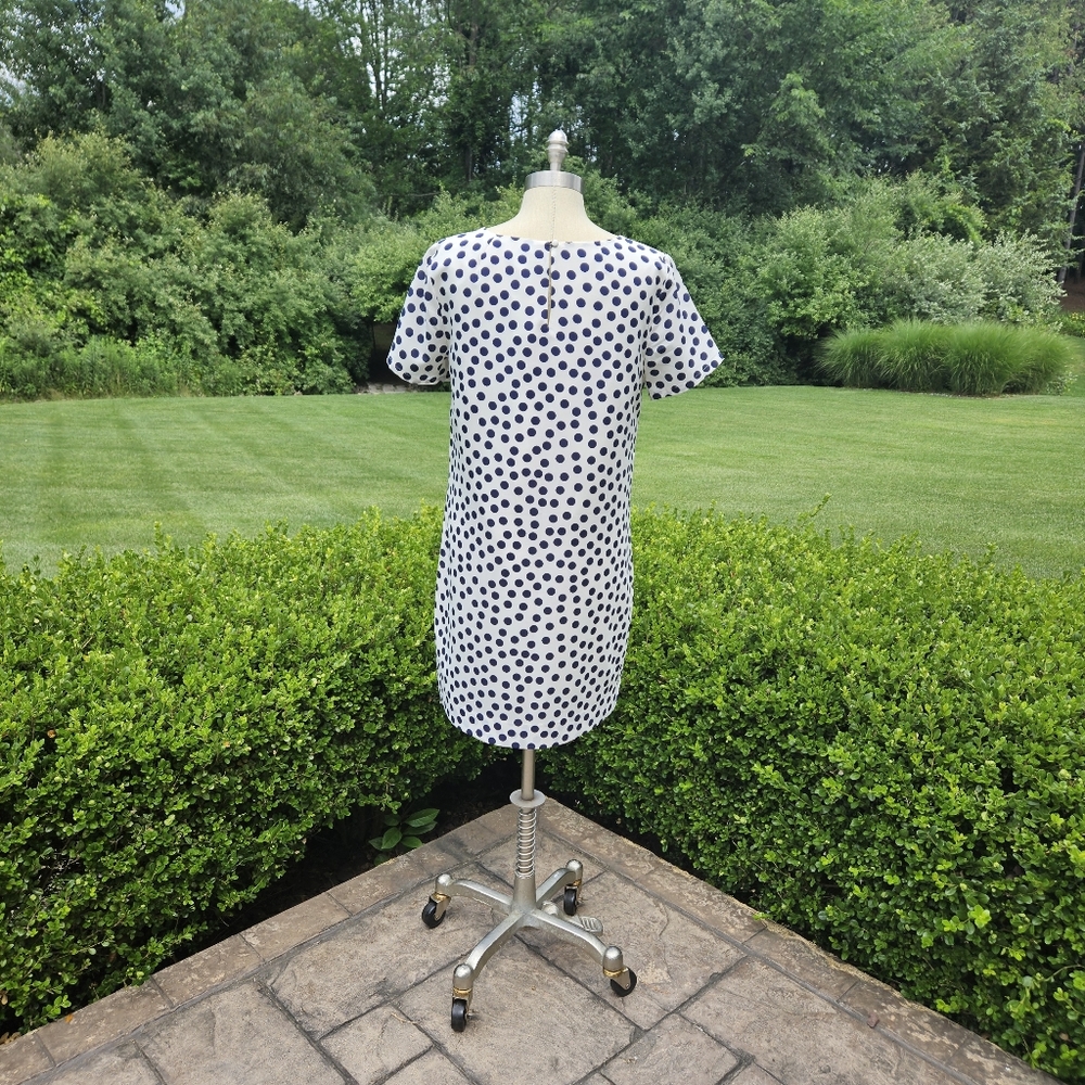 J. Crew Factory Polka Dot Gallery Dress - Picture 4 of 7